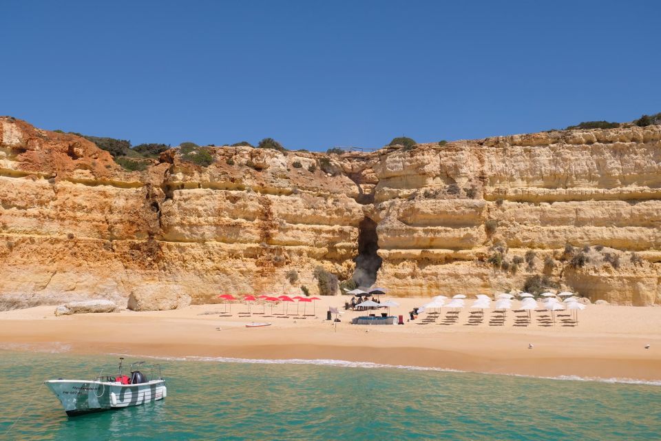 Vilamoura: Guided Sightseeing Cruise With Beach BBQ & Drinks - Key Points