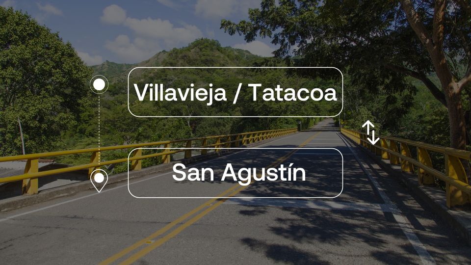 Villavieja to or From San Agustín Private Transfer - Key Points