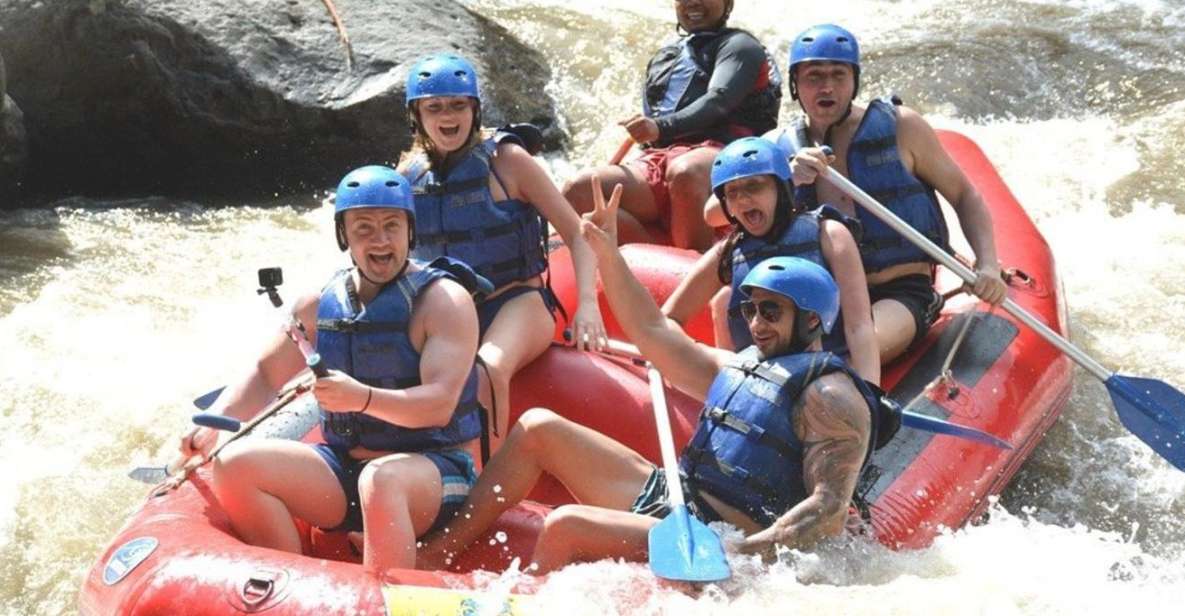 White Water Rafting and Waterfall - Key Points