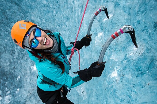 Winter Ice Cave Climbing Private Photoshoot - 15 Shot Package - Key Points