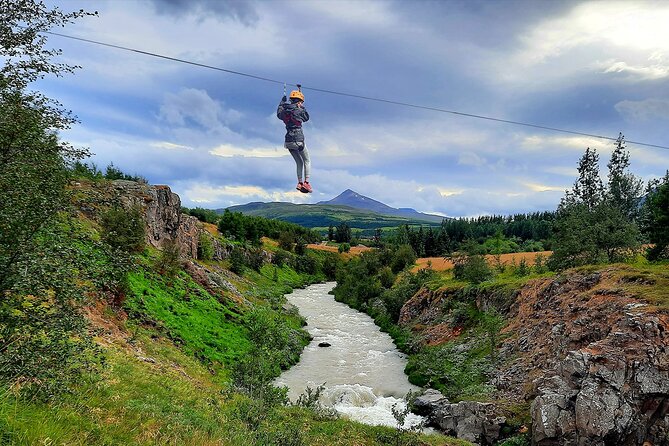 Zipline Adventure Through Glerárgil River Canyon in Akureyri Town - Key Points