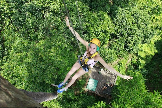 Zipline, Sticky Waterfall, and Karen Village Combo Tour  - Chiang Mai - Key Points