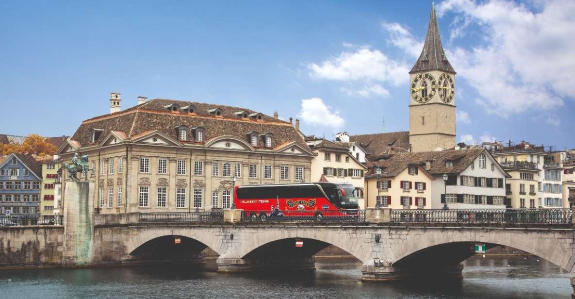 Zurich: City Top Attractions Tour by Bus With Audio Guide - Key Points