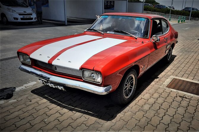 1-15 Days Iconic Ford Capri Rental in Portugal - Key Points