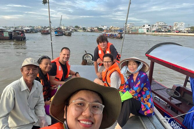 1 day cai rang floating market biking cu chi tunnel trip 1-Day Cai Rang Floating Market-Biking & Cu Chi Tunnel Trip