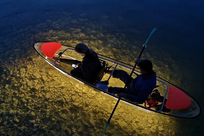 1-Hour Night Transparent Kayak Tour in Privlaka - Key Points