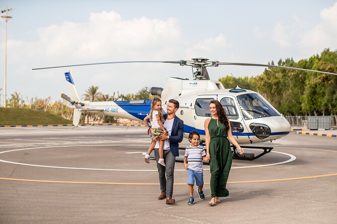 12 Minute Helicopter Tour of Dubai With Private Two Way Transfer - Key Points