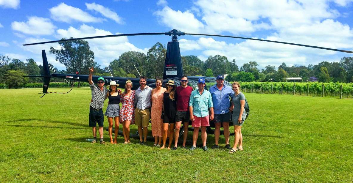 15 Minute Helicopter Scenic Flight Hunter Valley - Key Points