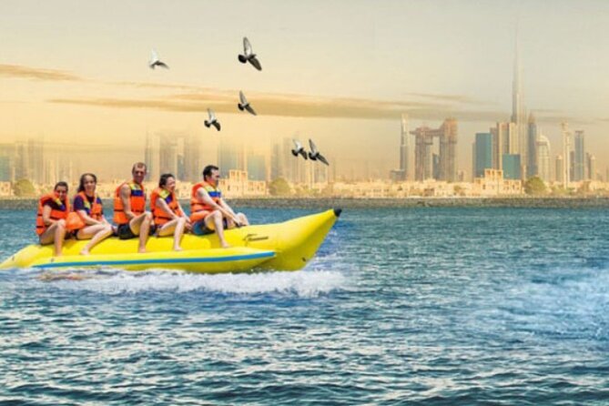 15 Minutes Banana Boat Ride in Dubai - Key Points