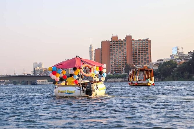 01 Hour Private Short Felucca Donut Boat Trip on The Nile in Cairo With Lunch