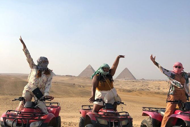 1 Hour Desert Safari by ATV Quad Bike Around Giza Pyramids