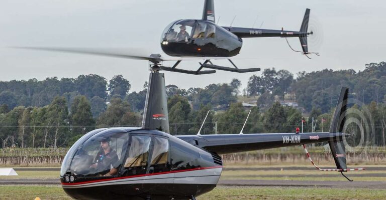 10 Minute Helicopter Scenic Flight Hunter Valley