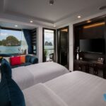 1 2 day lan ha bay luxury 5 star cruise w balcony cabin 2-Day Lan Ha Bay Luxury 5-Star Cruise W/Balcony Cabin