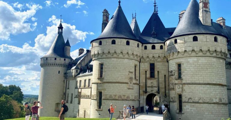 2-Day Private VIP 6 Loire Valley Castles From Paris Mercedes