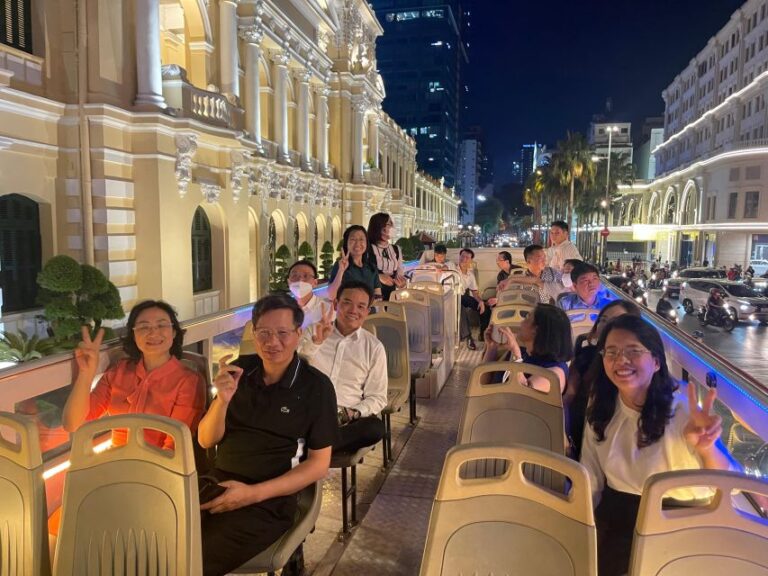 24H-HO CHI MINH CITY TOUR- HOP ON – HOP OFF BUS