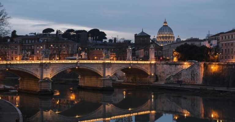 3 Hours Golf Cart Tour Romantic Rome With SPA or Aperitif