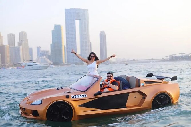 4 Seater Jet Car Adventure in Dubai With Optional Transfer