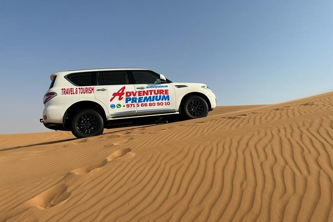 4x4 Dubai Desert Safari With Camel Ride and Sandboarding & Dunes - Cancellation Policy Details