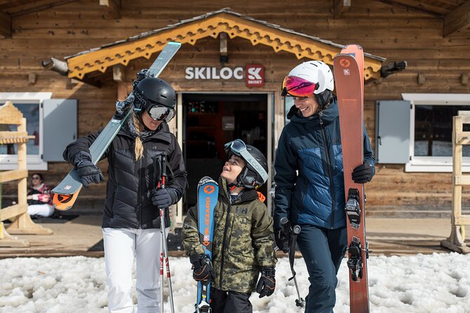 6 Days Ski Rental in Chamonix for Adults and Kids
