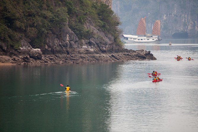 1 6 hours halong bay cruise on titop island swimming go by new highway 6 Hours Halong Bay Cruise On Titop Island & Swimming -go By New Highway