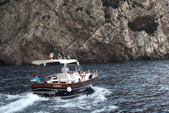 A Half-Day, Private Cruise of Capri in a Gozzo Boat