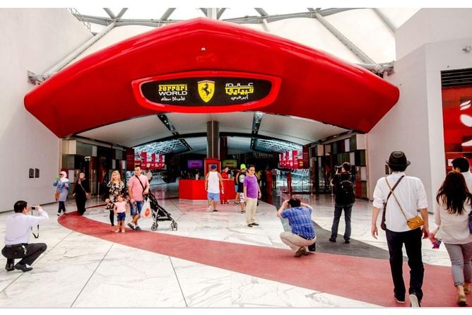 Abu Dhabi City Tour With Ferrari World Ticket-Enjoy World Fast Roller Ride