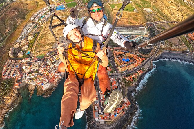 Acrobatic Paragliding Tandem Flight Above South Tenerife