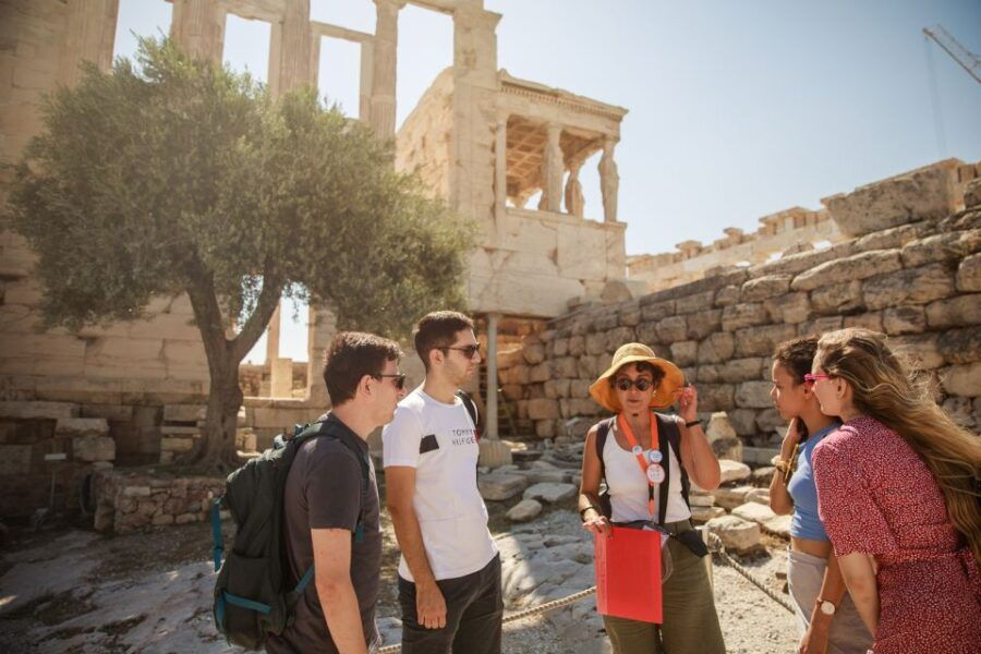 Acropolis, Panathenaic Stadium and Plaka Private Group Tour