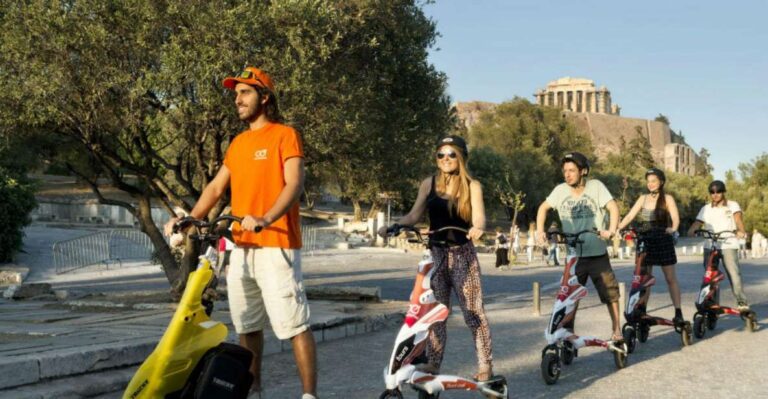 Acropolis Walking Tour & Athens Highlights by Electric Trike