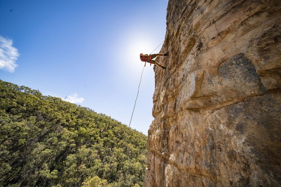 1 adelaide rock climbing and abseiling experience in morialta Adelaide: Rock Climbing and Abseiling Experience in Morialta