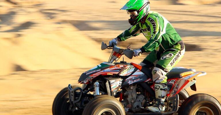 Agadir: Beach and Dune Quad Biking Adventure With Snacks