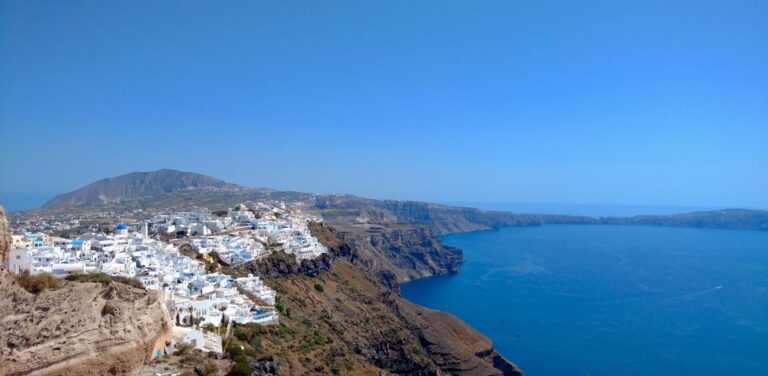 Agios Nikolaos: Santorini Guided Day Trip With Ferry Ticket