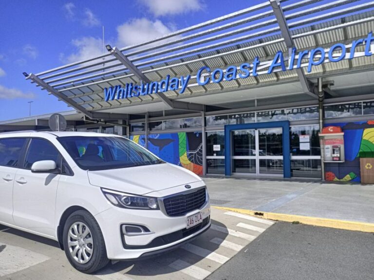 Airlie Beach: Private Kia From/To Whitsunday Coast Airport