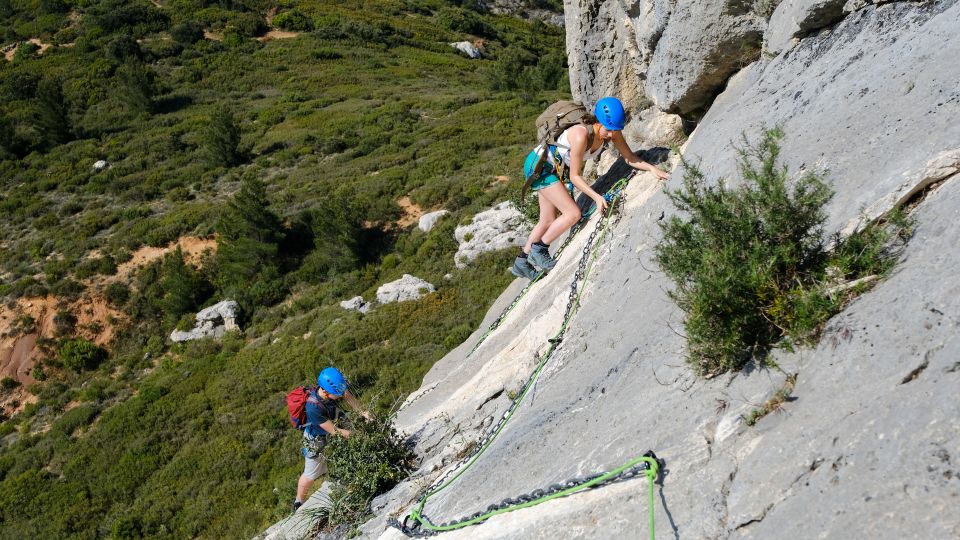 1 aix en provence via ferrata on the sainte victoire mountain Aix-En-Provence: via Ferrata on the Sainte-Victoire Mountain