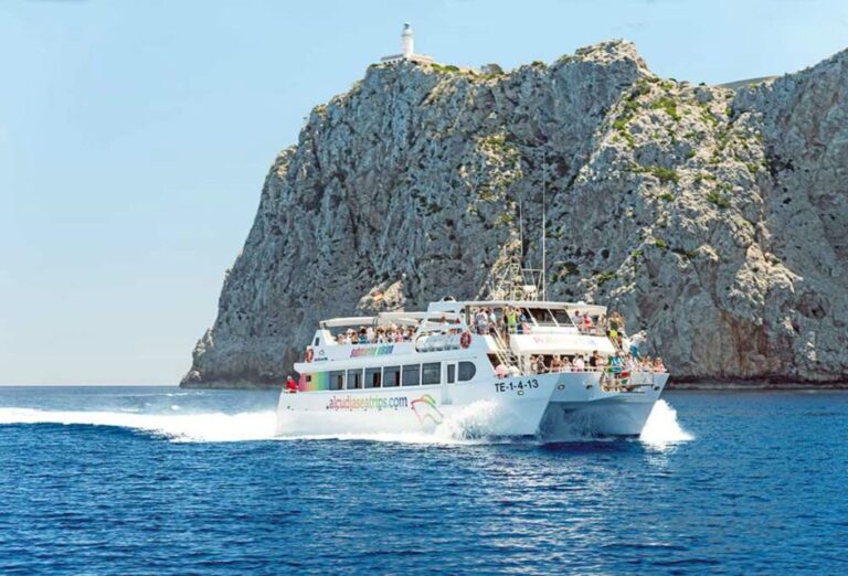 Alcudia: Boat Trip to Cap De Formentor and Formentor