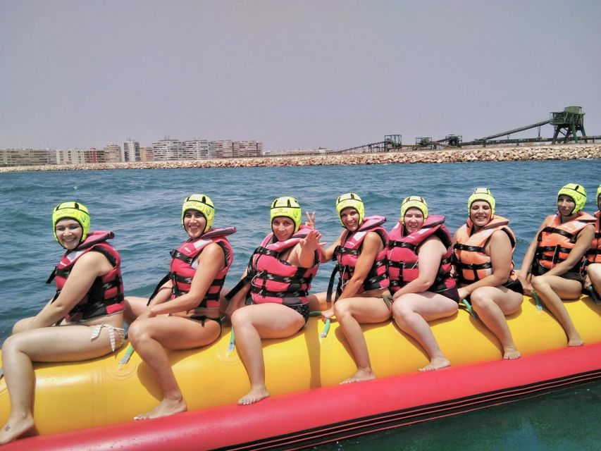 1 alicante banana boat ride Alicante: Banana Boat Ride