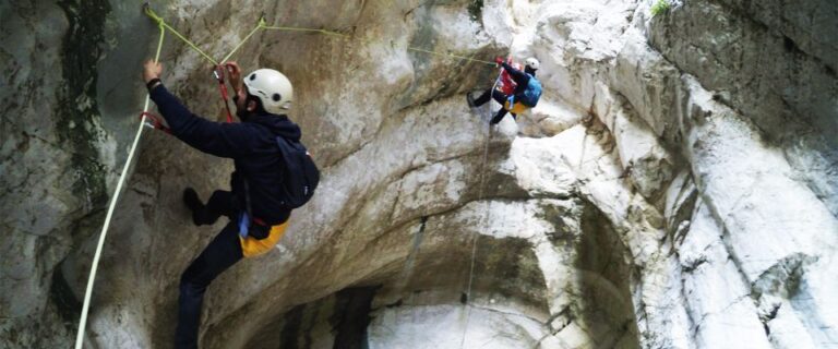 Alicante: Guided Canyoning Experience in The Ravine of Hell