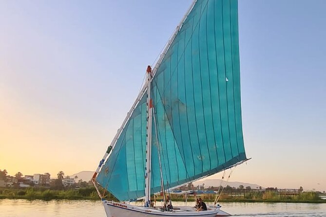 1 amazing sunset sailing by felucca in luxor 2 hours private Amazing Sunset Sailing by Felucca in Luxor -2 Hours (Private)