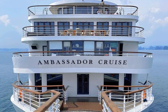 1 ambassador cruise heritage ambassador in halong bay 2d1n Ambassador Cruise - Heritage Ambassador in Halong Bay (2D1N)