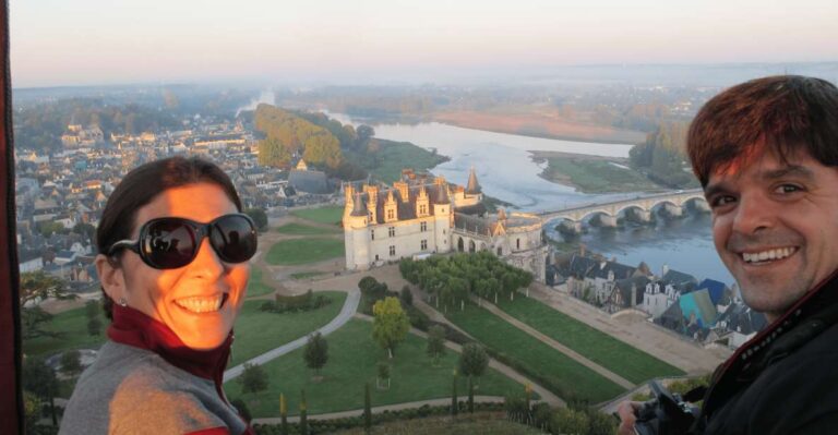 Amboise Hot Air Balloon VIP for 2 Over the Loire Valley