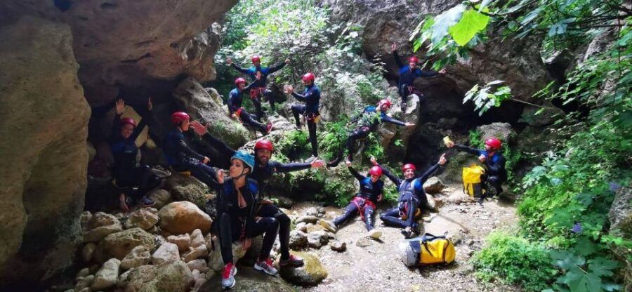 Anna: Canyoning in Gorgo De La Escalera