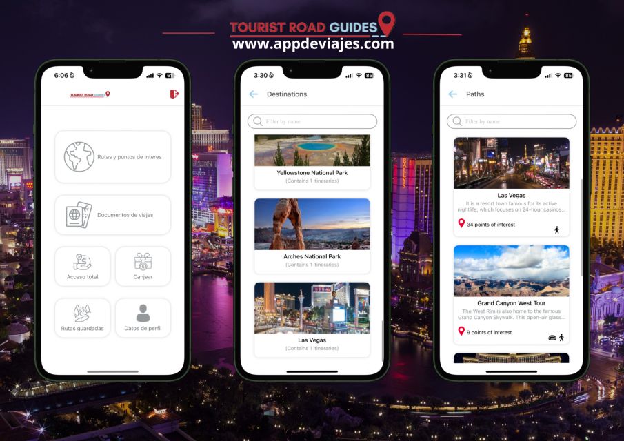 1 app self guided road routes las vegas App Self-Guided Road Routes Las Vegas