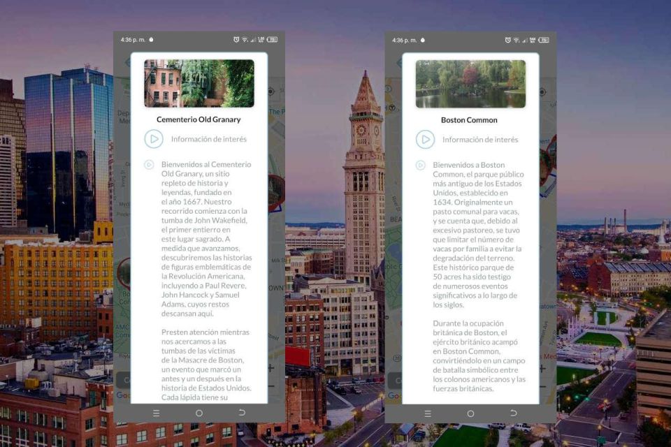 1 app self guided tours with audioguide boston App Self-Guided Tours With Audioguide Boston