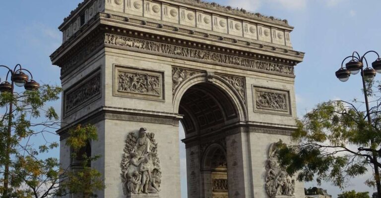 Arc De Triomphe : Private Guided Tour With “Ticket Included”