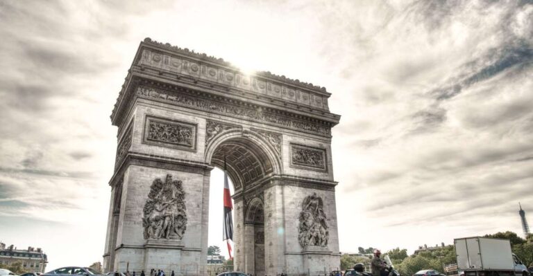 Arc De Triomphe Walking Tour:Paris Views and Macaron Tasting