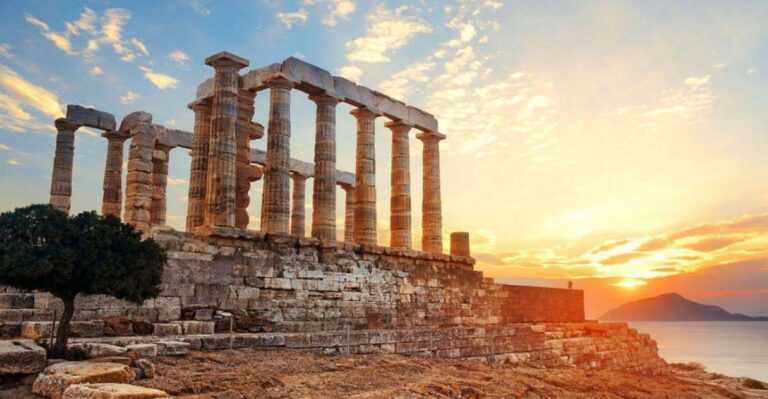 Athens: Cape Sounio Temple of Poseidon & Swimming Day Trip