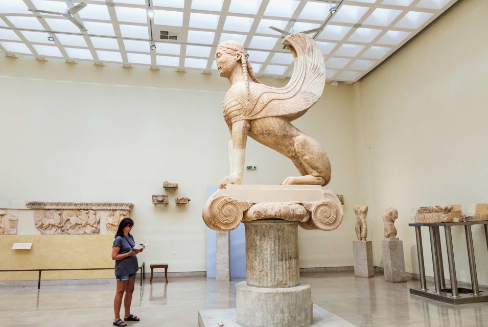 Athens: Mythology of Delphi and Museum Guided Day Tour