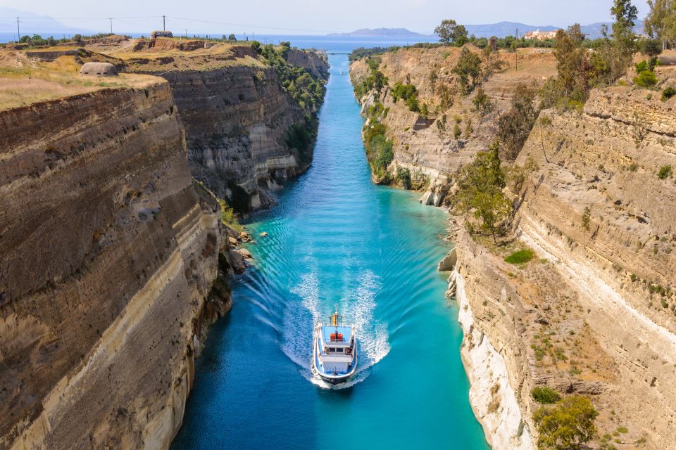 1 athens private corinth canal and mycenae tour Athens: Private Corinth Canal and Mycenae Tour