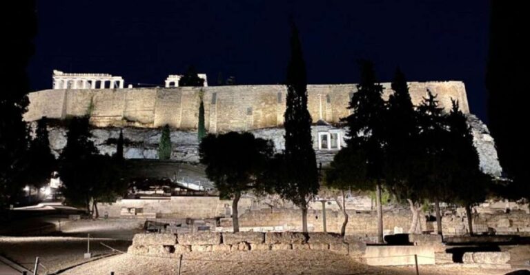 Athens: Private Panoramic Night Tour With Personal Driver