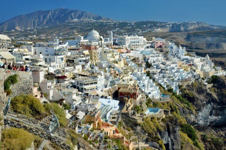 Athens: Santorini Ferry Ticket With Hotel Transfer